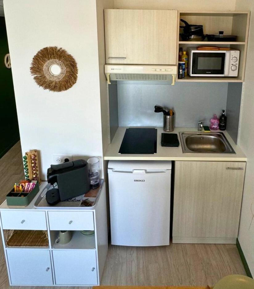 Oasis - Wifi, Clim, Vue, Equipe Apartment Lourdes Bagian luar foto